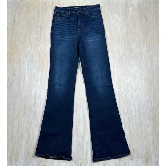Lucky Brand Dark Wash Uni High Rise Bootcut Denim Jeans Stretch Classic Size 3 - Picture 1 of 16